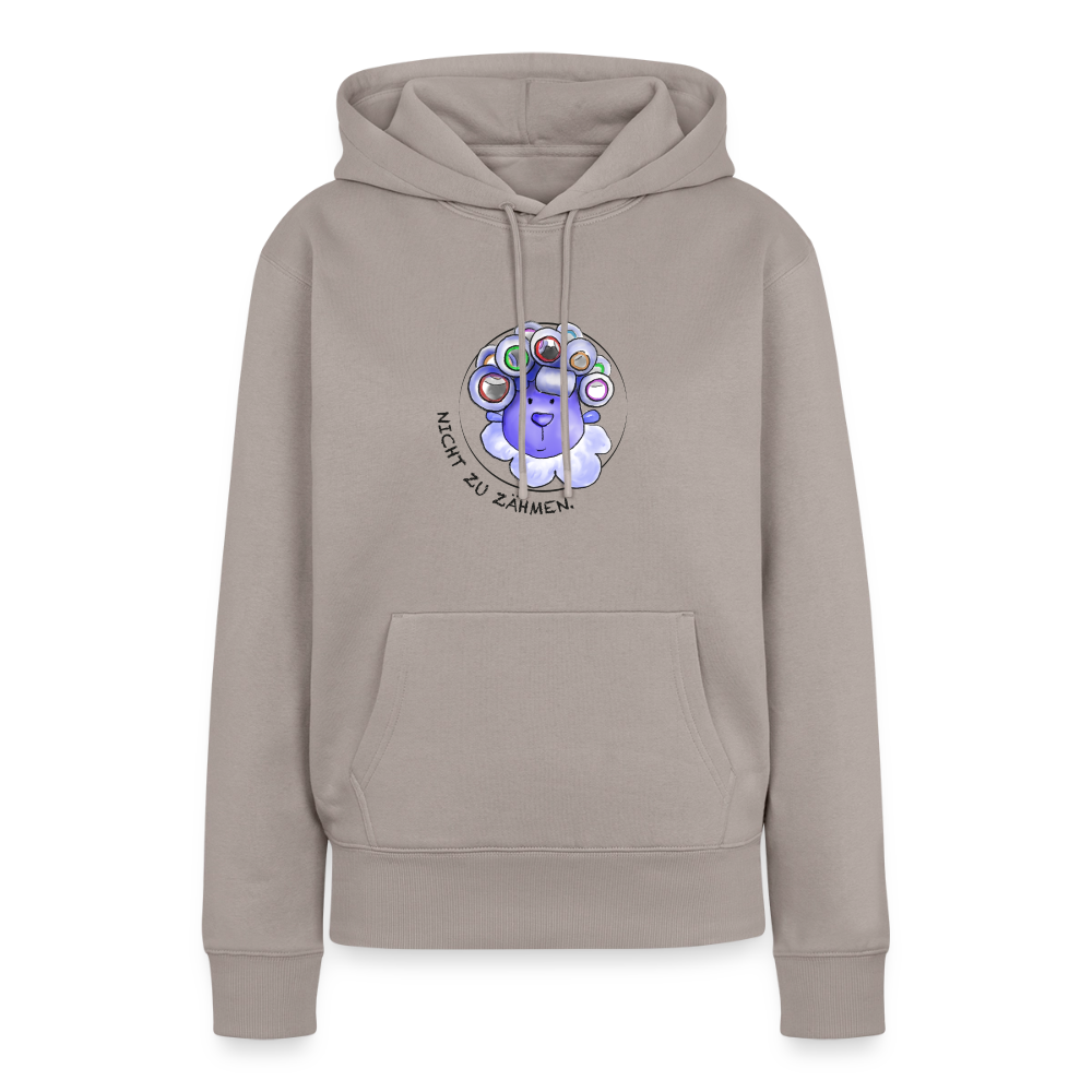 Nicht zu zähmen - Damen Premium Hoodie - Taupe