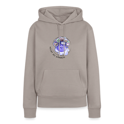 Nicht zu zähmen - Damen Premium Hoodie - Taupe