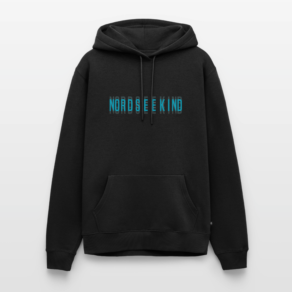 Nordseekind Herren Premium Hoodie - Schwarz