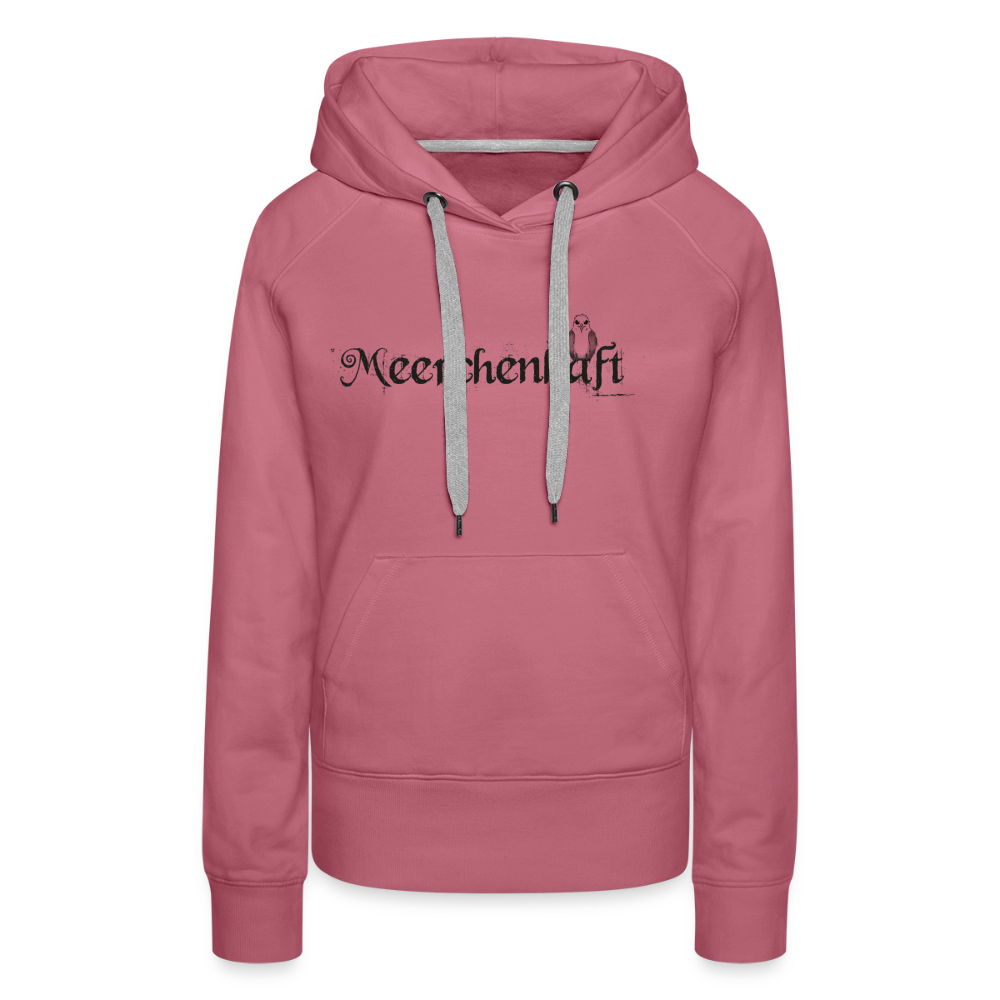 Meerchenhaft Damen Premium Hoodie im nordischen Stil - Malve