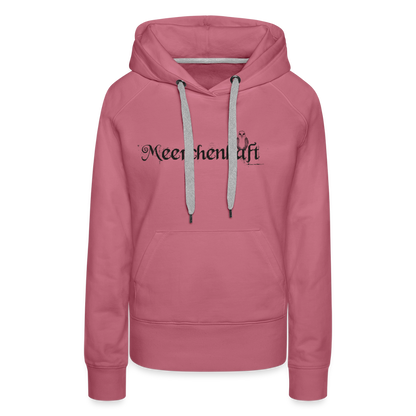 Meerchenhaft Damen Premium Hoodie im nordischen Stil - Malve