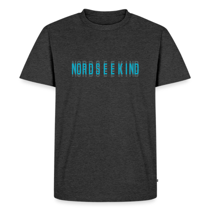 Nordseekind Herren Premium T-Shirt - Anthrazit meliert