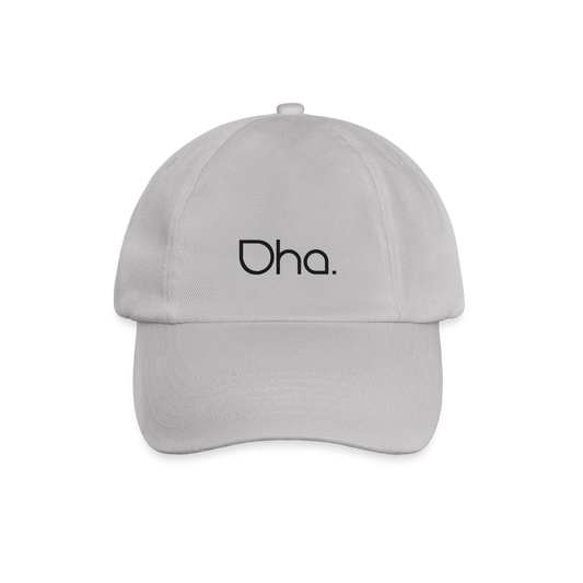 Oha Baseballkappe mit norddeutschem Spruch - Grau