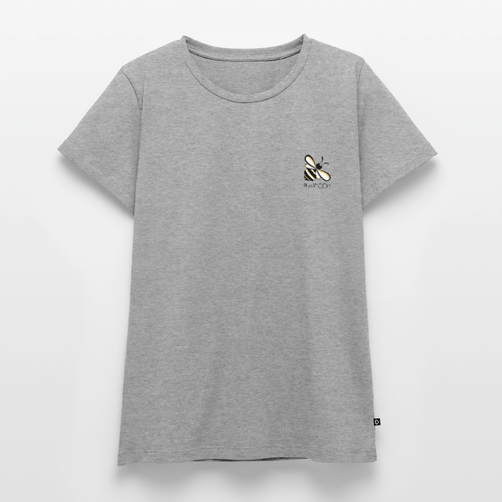 Damen Premium Bio T-Shirt - Plüschmoors - Grau meliert