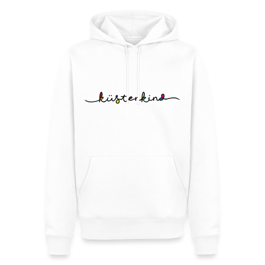 Herren Premium Hoodie - Küstenkind - Weiß
