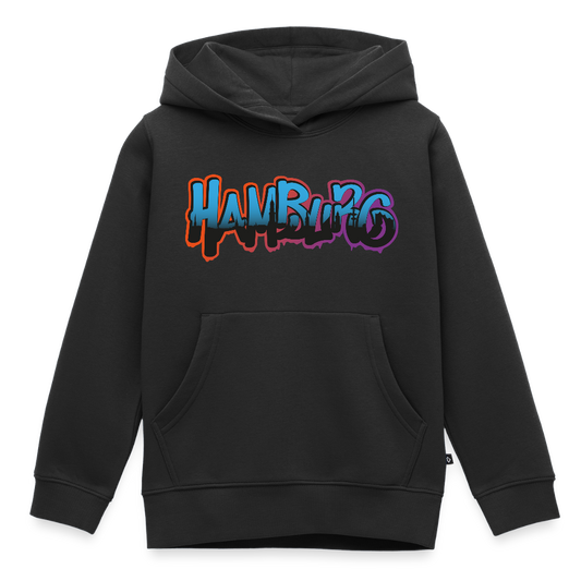 Kinder Premium Hoodie - Hamburg - Schwarz