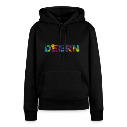 Damen Premium Hoodie - Deern - Schwarz