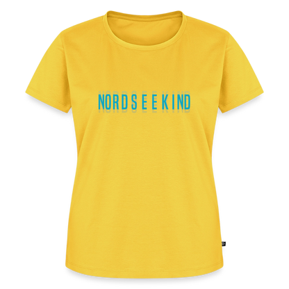 Nordseekind Damen Premium T-Shirt - Sonnengelb