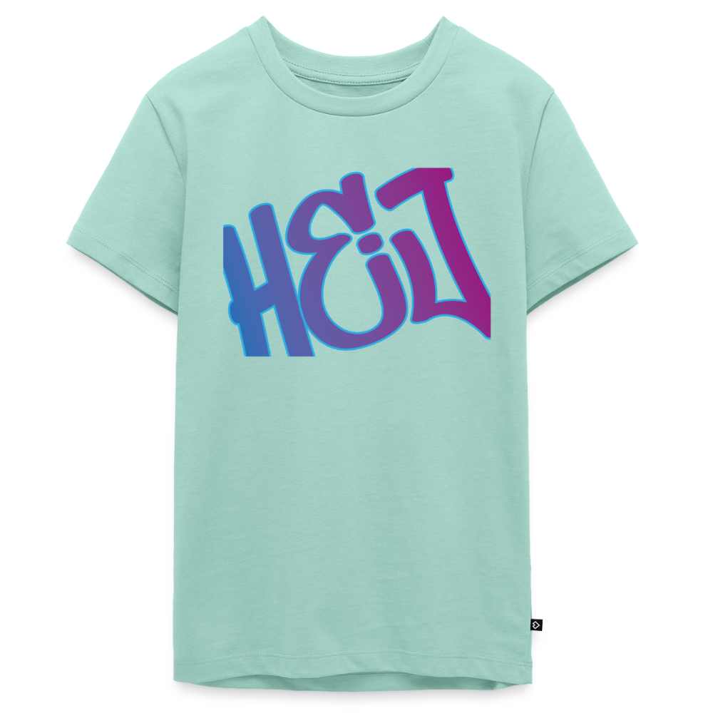 Teenager Premium T-Shirt "Hej" - Mint 