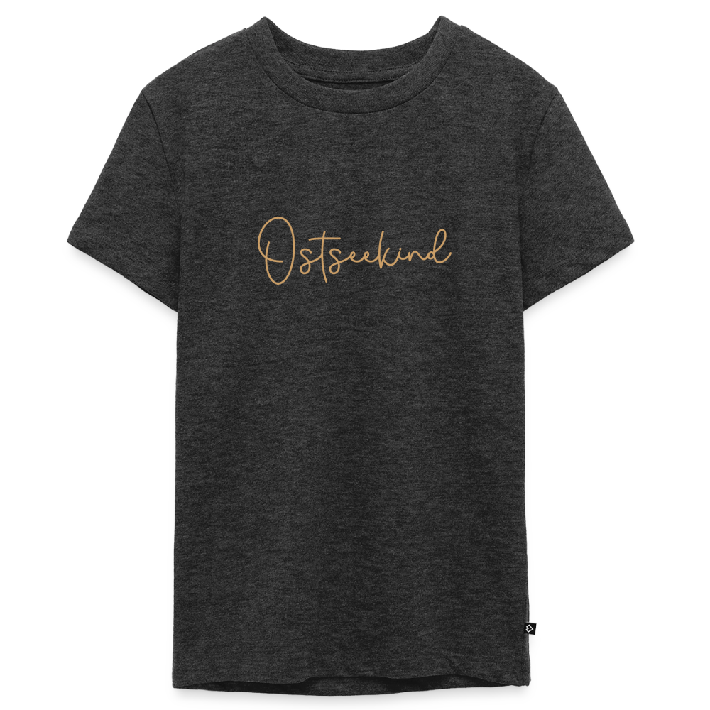 Teenager Premium T-Shirt "Ostseekind" - Anthrazit meliert