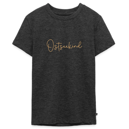 Teenager Premium T-Shirt "Ostseekind" - Anthrazit meliert