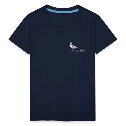 Teenager Premium T-Shirt - de Mööv (weiss) - Navy