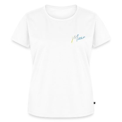 Damen Premium Bio T-Shirt - Meer - Weiß