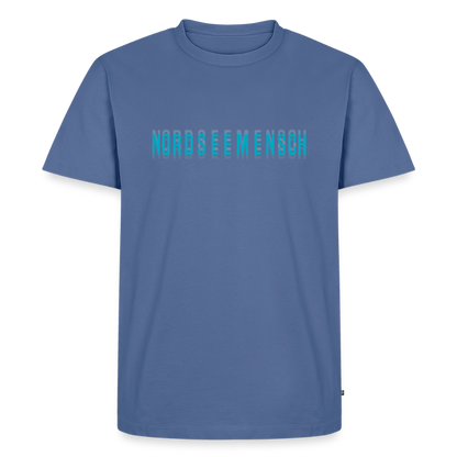 Nordseemensch - Herren Premium T-Shirt - Taubenblau