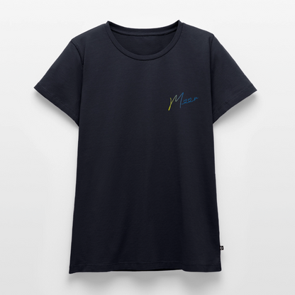 Damen Premium Bio T-Shirt - Meer - Navy