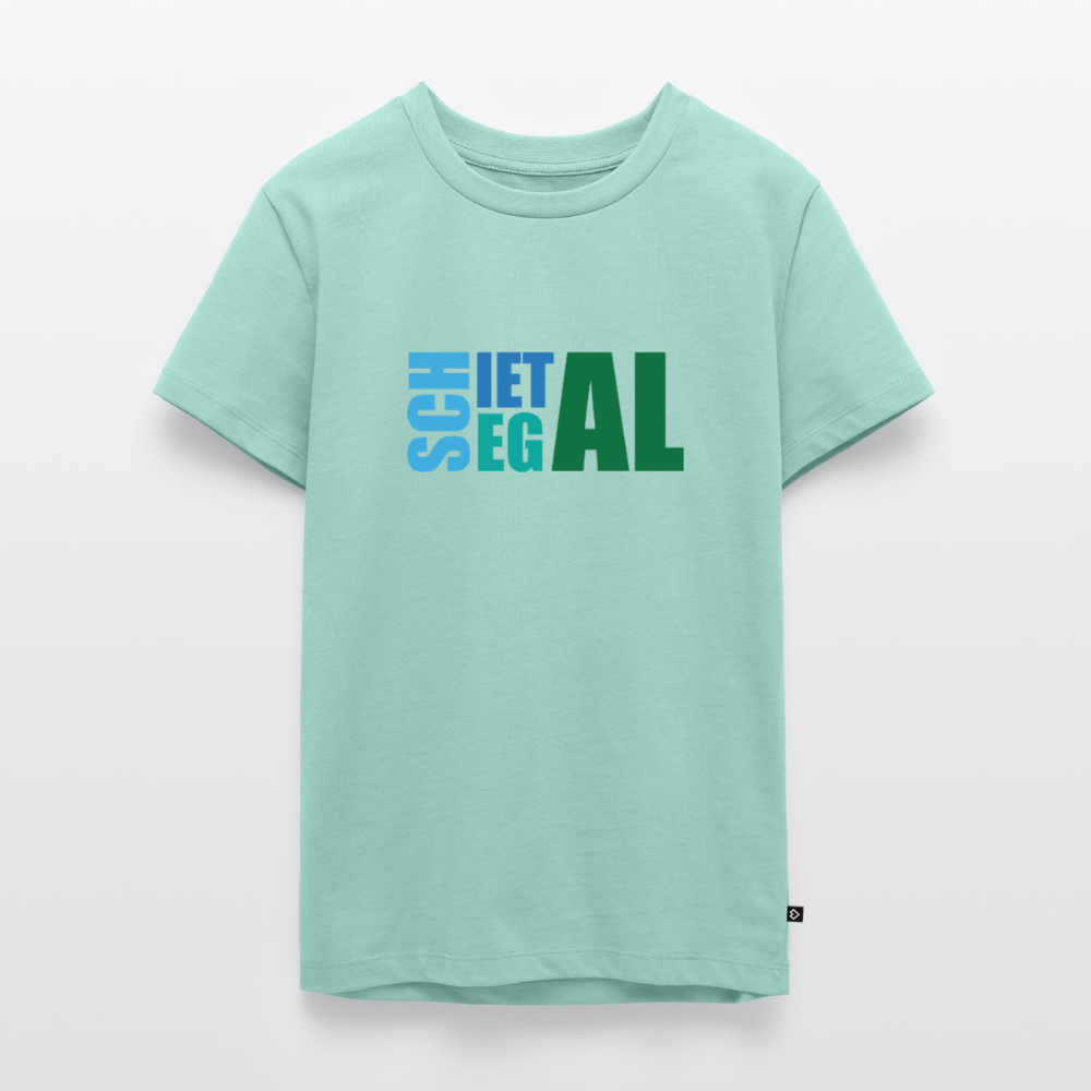 Teenager Premium T-Shirt "Schietegal" - Mint 