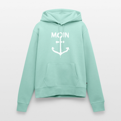 Damen Premium Hoodie - Moin Anker (weiss) - Mint 