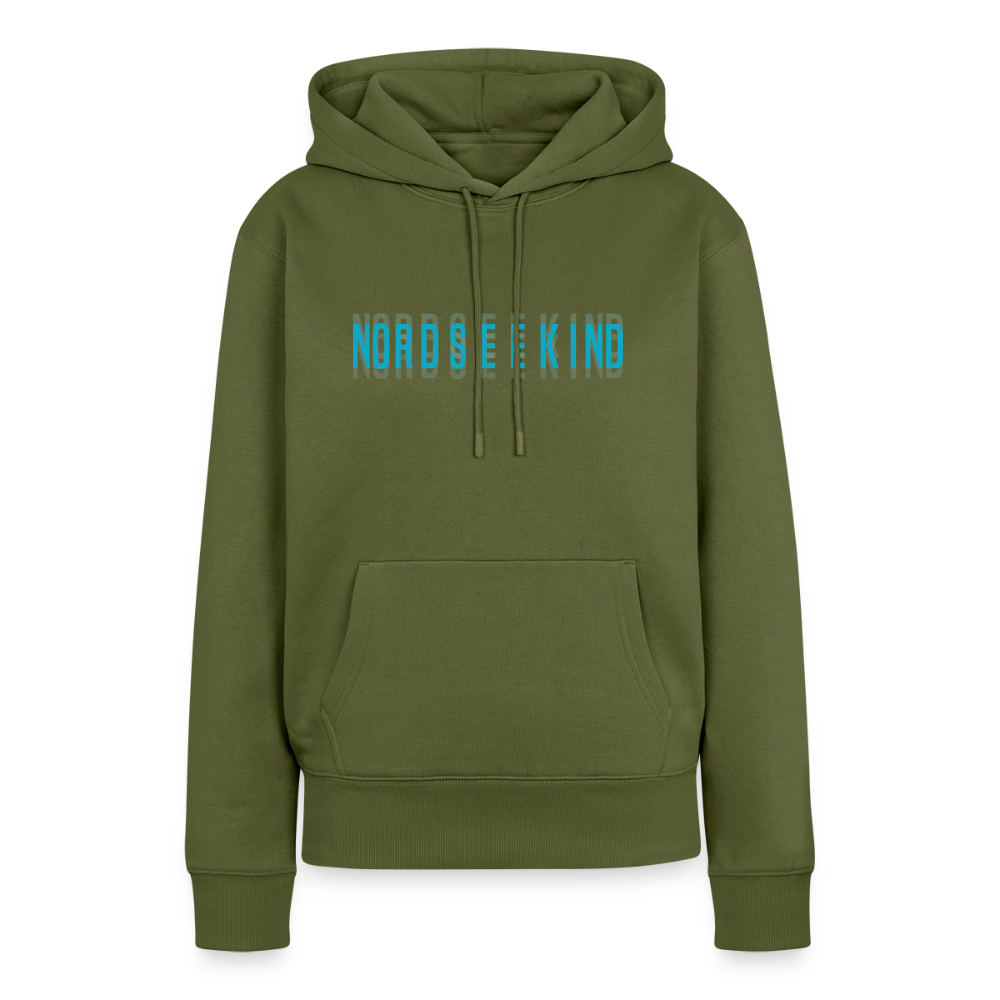 Nordseekind Damen Premium Hoodie - Khaki