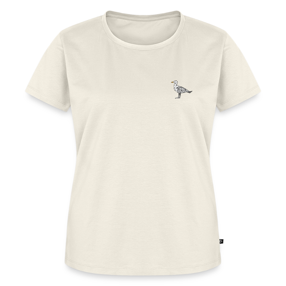 Möwe - Damen Premium Bio T-Shirt - Naturweiß