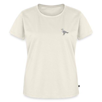 Möwe - Damen Premium Bio T-Shirt - Naturweiß