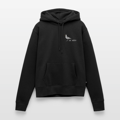Damen Premium Hoodie - de Mööv (weiss) - Schwarz