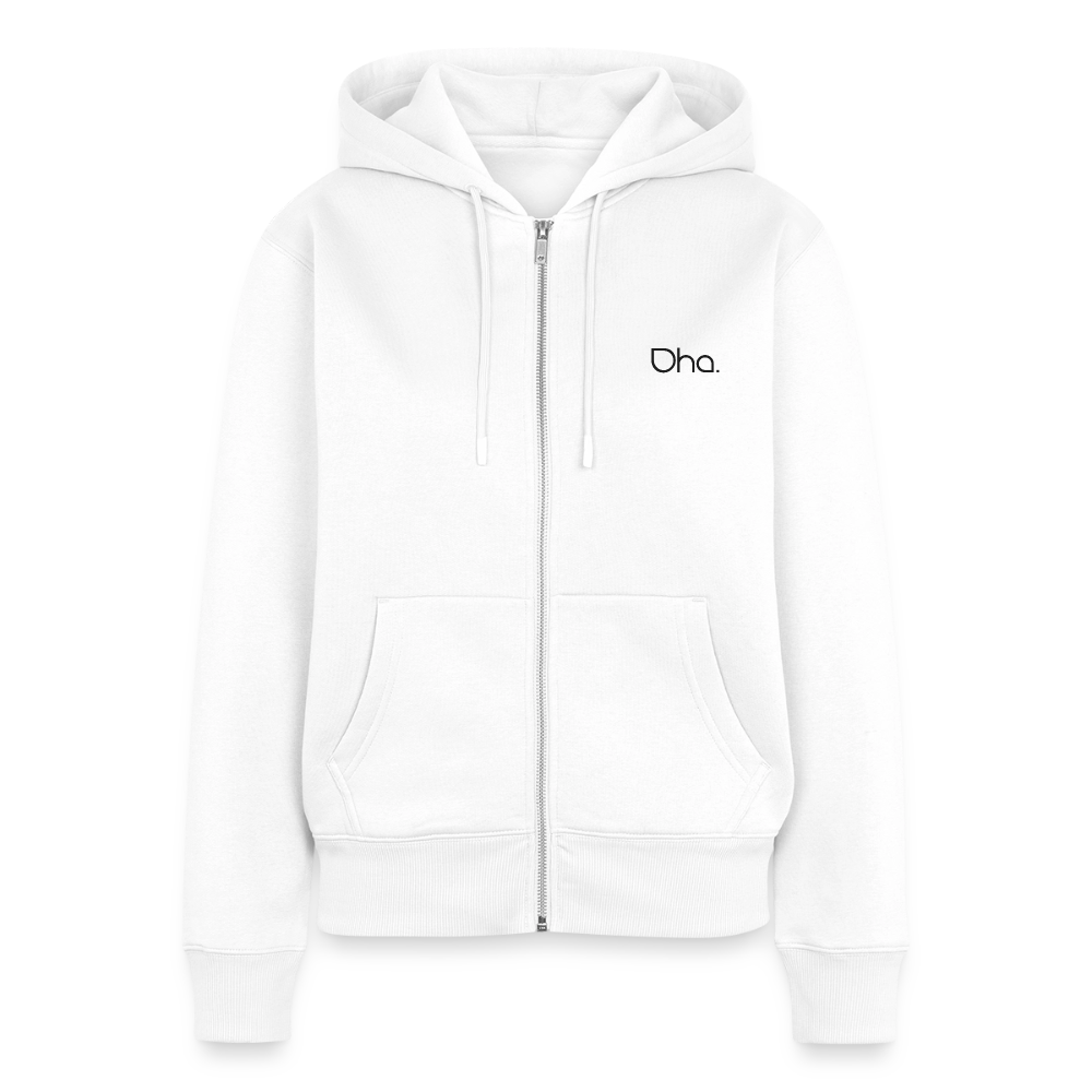 Oha Damen Premium Kapuzenjacke - Weiß