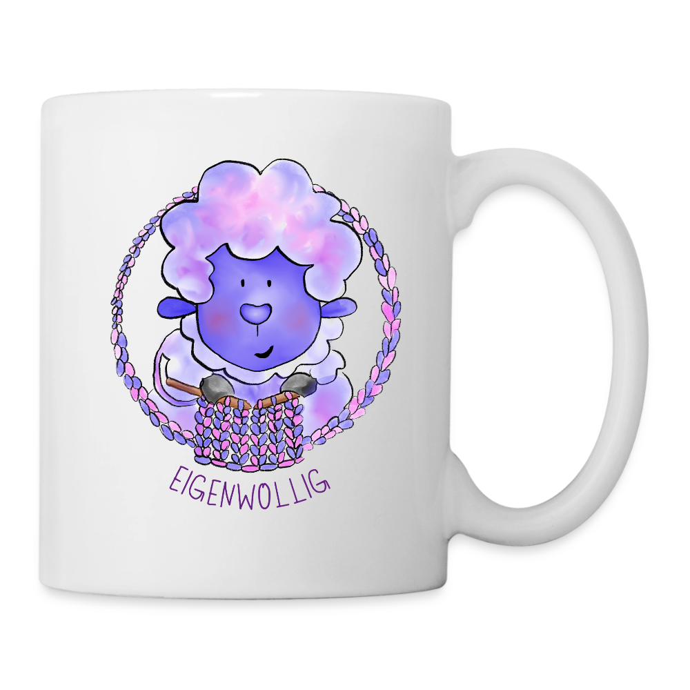 Tasse - Eigenwollig - Weiß