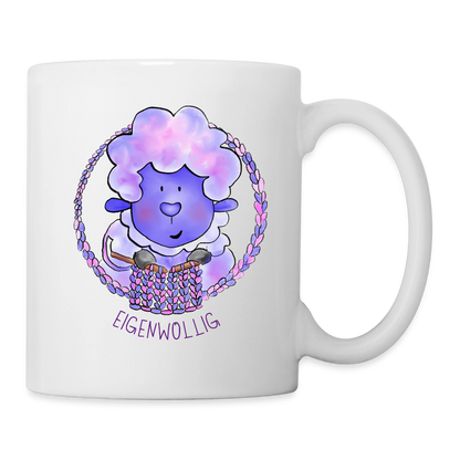 Tasse - Eigenwollig - Weiß