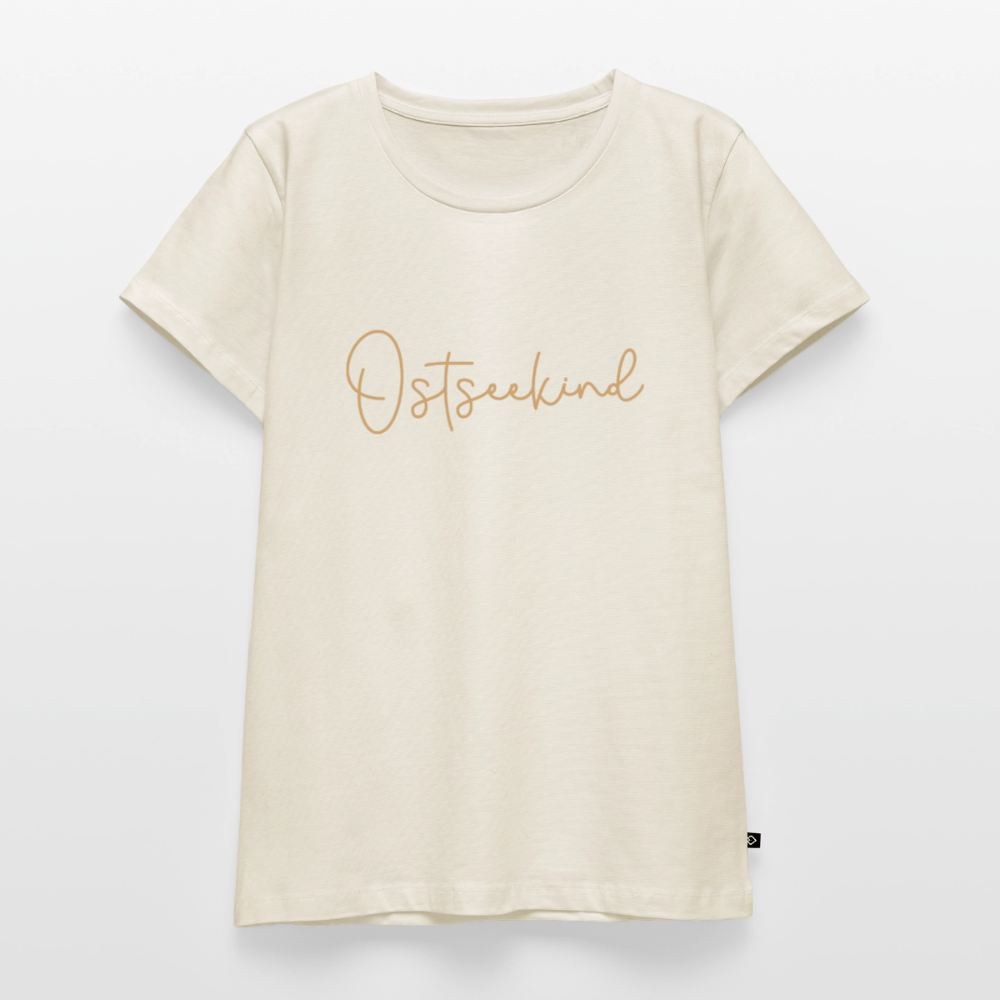Damen Premium Bio T-Shirt - Ostseekind - Naturweiß