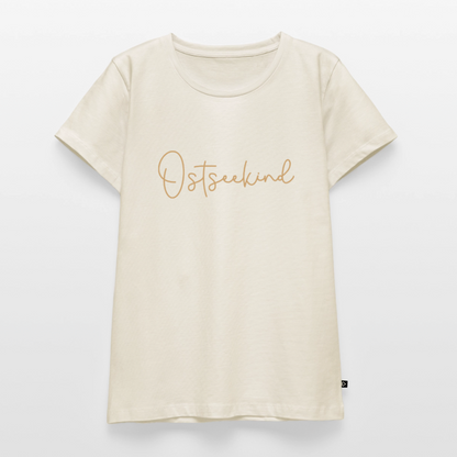 Damen Premium Bio T-Shirt - Ostseekind - Naturweiß