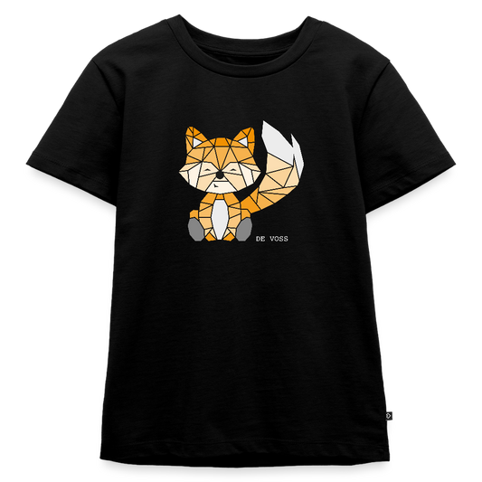 Kinder Premium T-Shirt - De Voss (weiss) - Schwarz