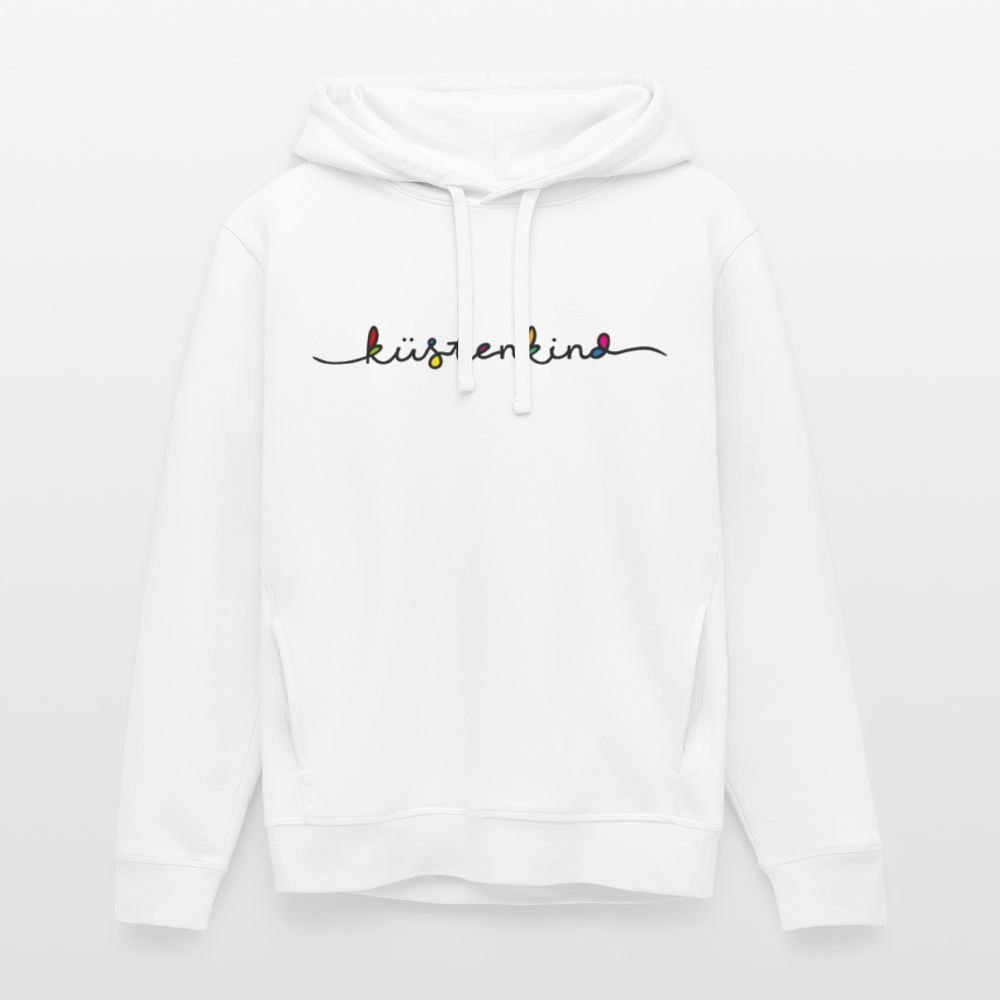Unisex Bio-Hoodie - Küstenkind - Weiß