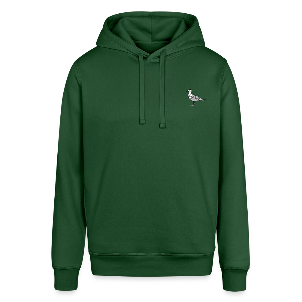 Möwe - Unisex Bio-Hoodie - Flaschengrün