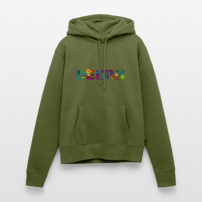 Damen Premium Hoodie - Deern - Khaki