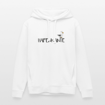 Hafenkante - Unisex Bio-Hoodie - Weiß