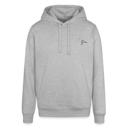 Möwe - Unisex Bio-Hoodie - Grau meliert