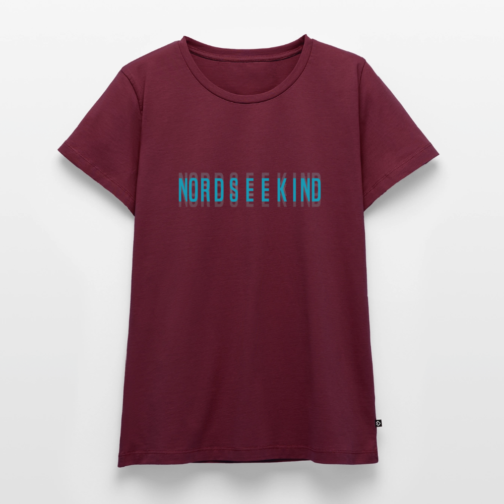 Nordseekind Damen Premium T-Shirt - Burgunderrot