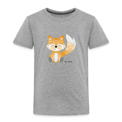 Kinder Premium T-Shirt - De Voss - Grau meliert