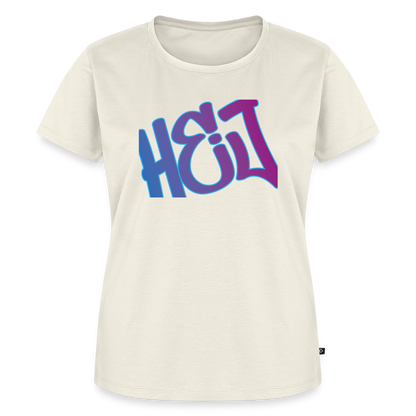 Damen Premium Bio T-Shirt - Hej - Naturweiß