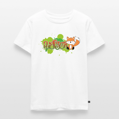 Kinder Premium T-Shirt - plietsch Voss - Weiß