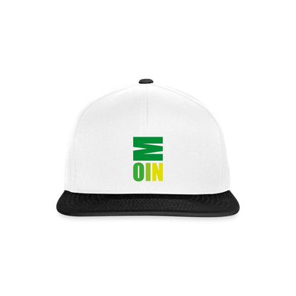 Snapback Cap - Moin Grün - Weiß/Schwarz