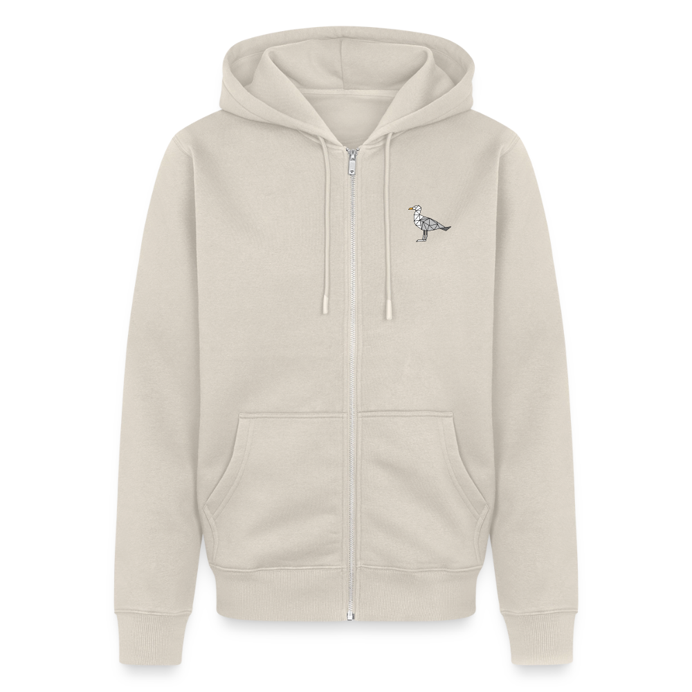 Möwe - Herren Premium Kapuzenjacke - Beige
