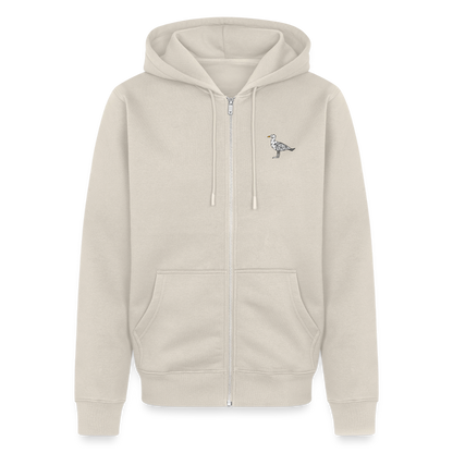 Möwe - Herren Premium Kapuzenjacke - Beige