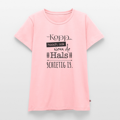 Damen Premium Bio T-Shirt - Kopp hooch - Rosa