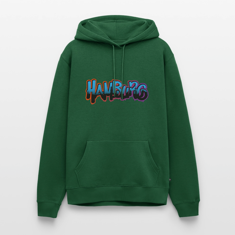 Herren Premium Hoodie - Hamburg - Flaschengrün