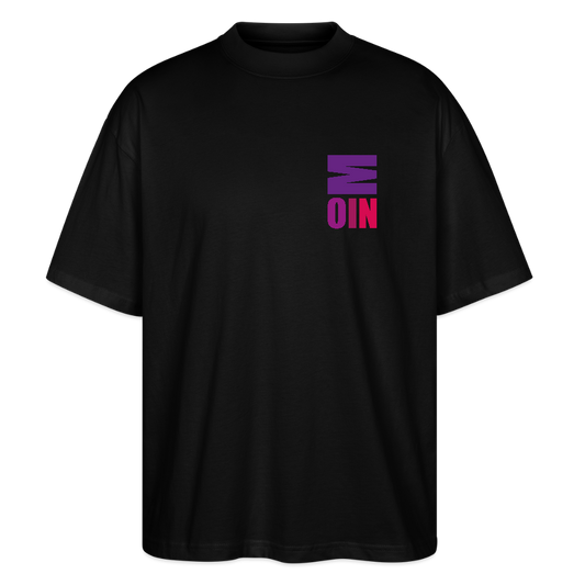 Unisex Oversize Bio-T-Shirt - Moin - Schwarz