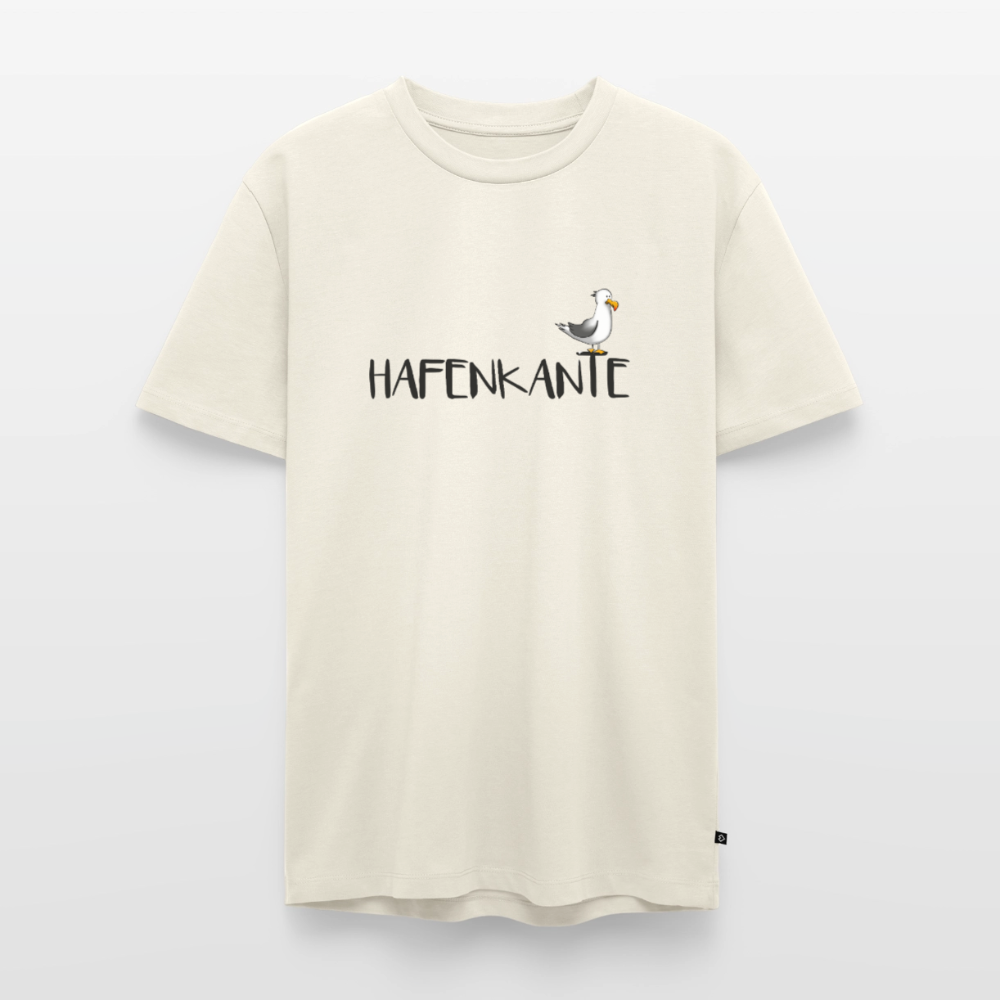 Hafenkante - Herren Premium Bio T-Shirt - Naturweiß