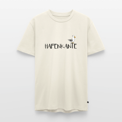 Hafenkante - Herren Premium Bio T-Shirt - Naturweiß