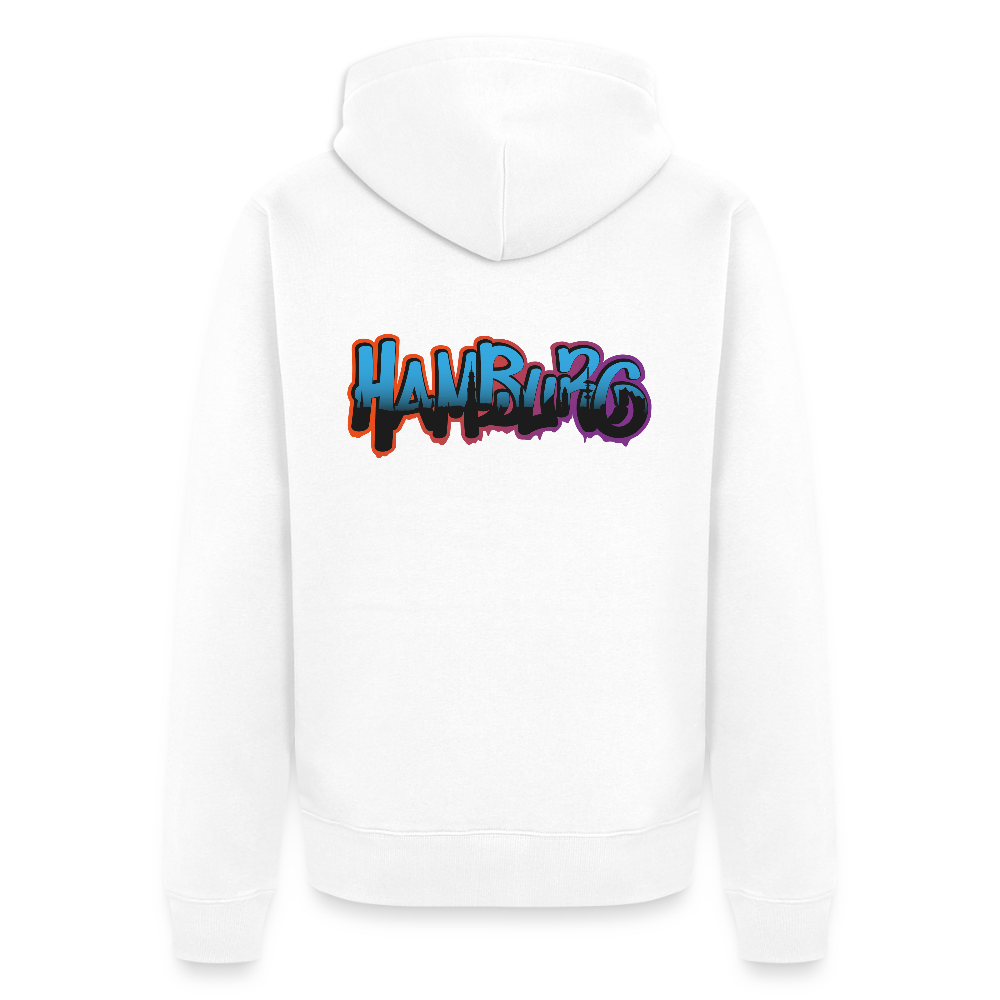 Herren Premium Kapuzenjacke - Hamburg - Weiß