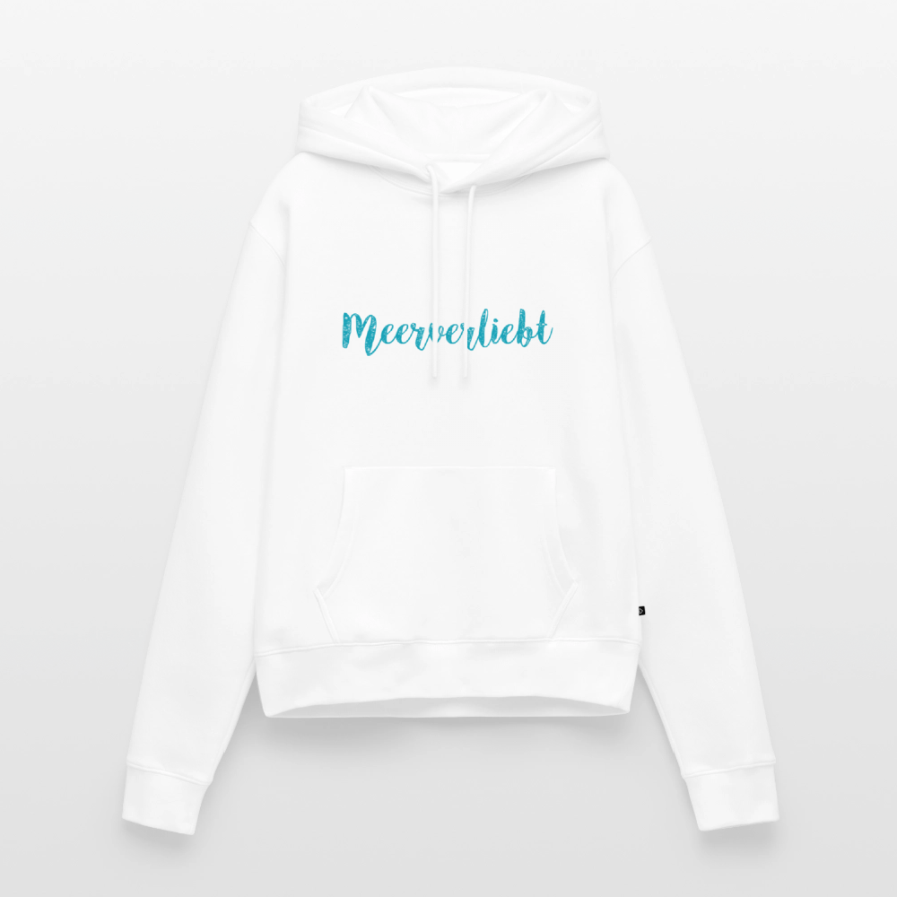 Damen Premium Hoodie - Meerverliebt - Weiß